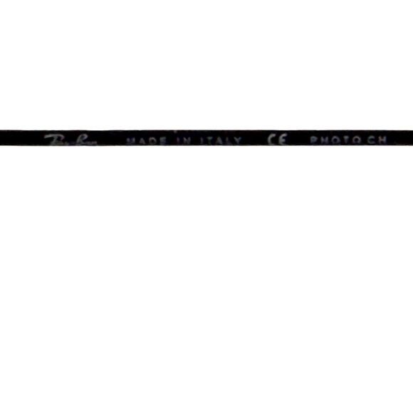 RAY-BAN AVIATOR SUNGLASSES IN BLACK METALLIC FRAME - Picture 6 of 7